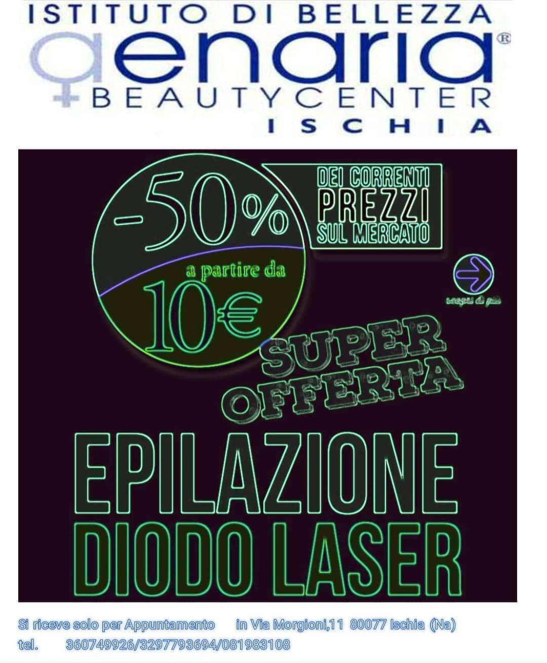 epilazione diodo laser